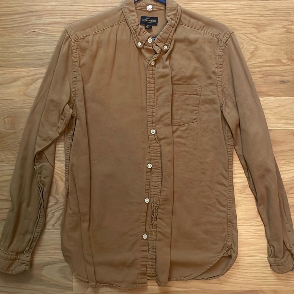 CPO Provisions size M long sleeve button down